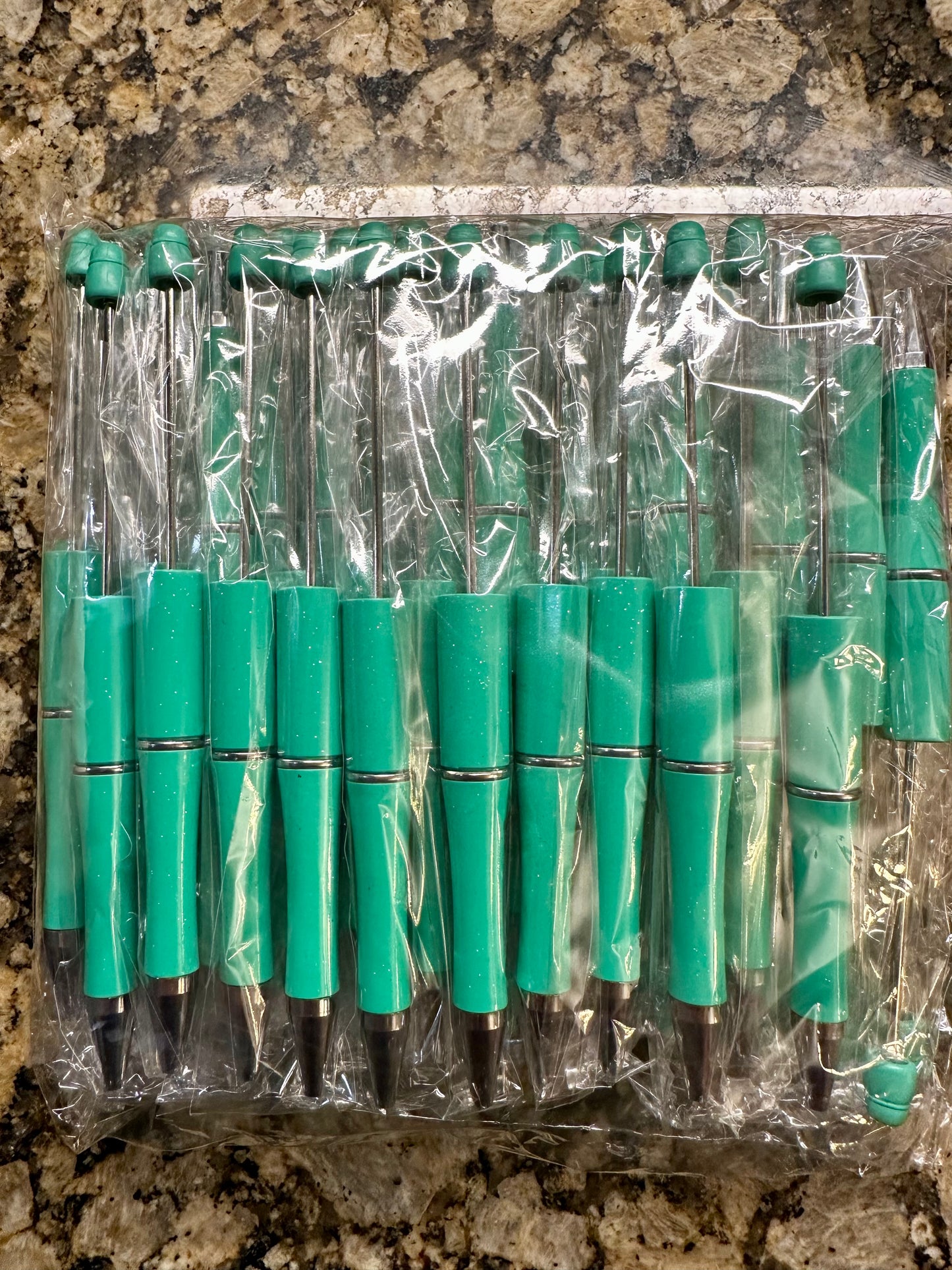 Seafoam Beadable Pen (plastic)