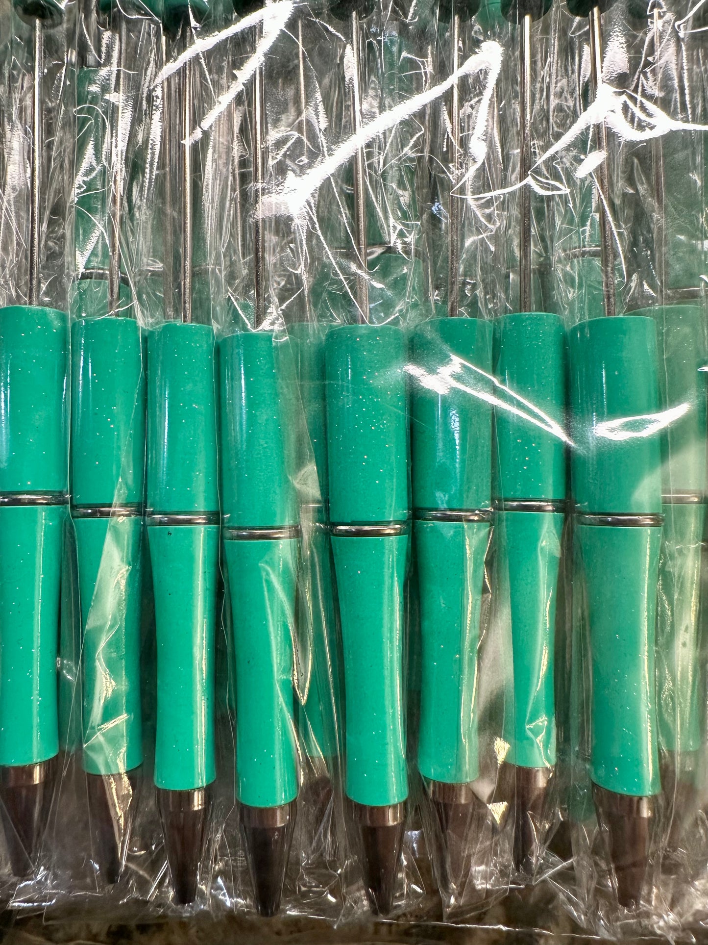 Seafoam Beadable Pen (plastic)