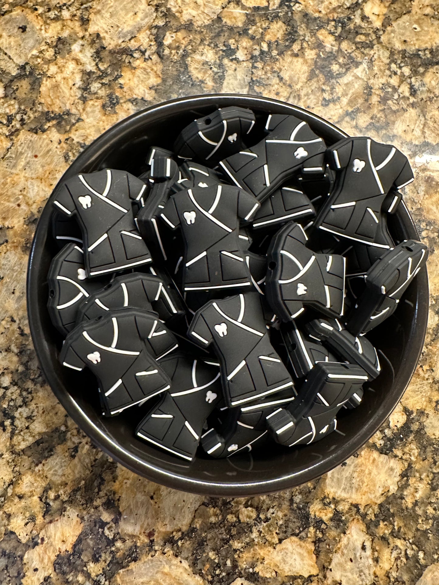 EXCLUSIVE Dental Scrub Silicone Focal (BLACK)