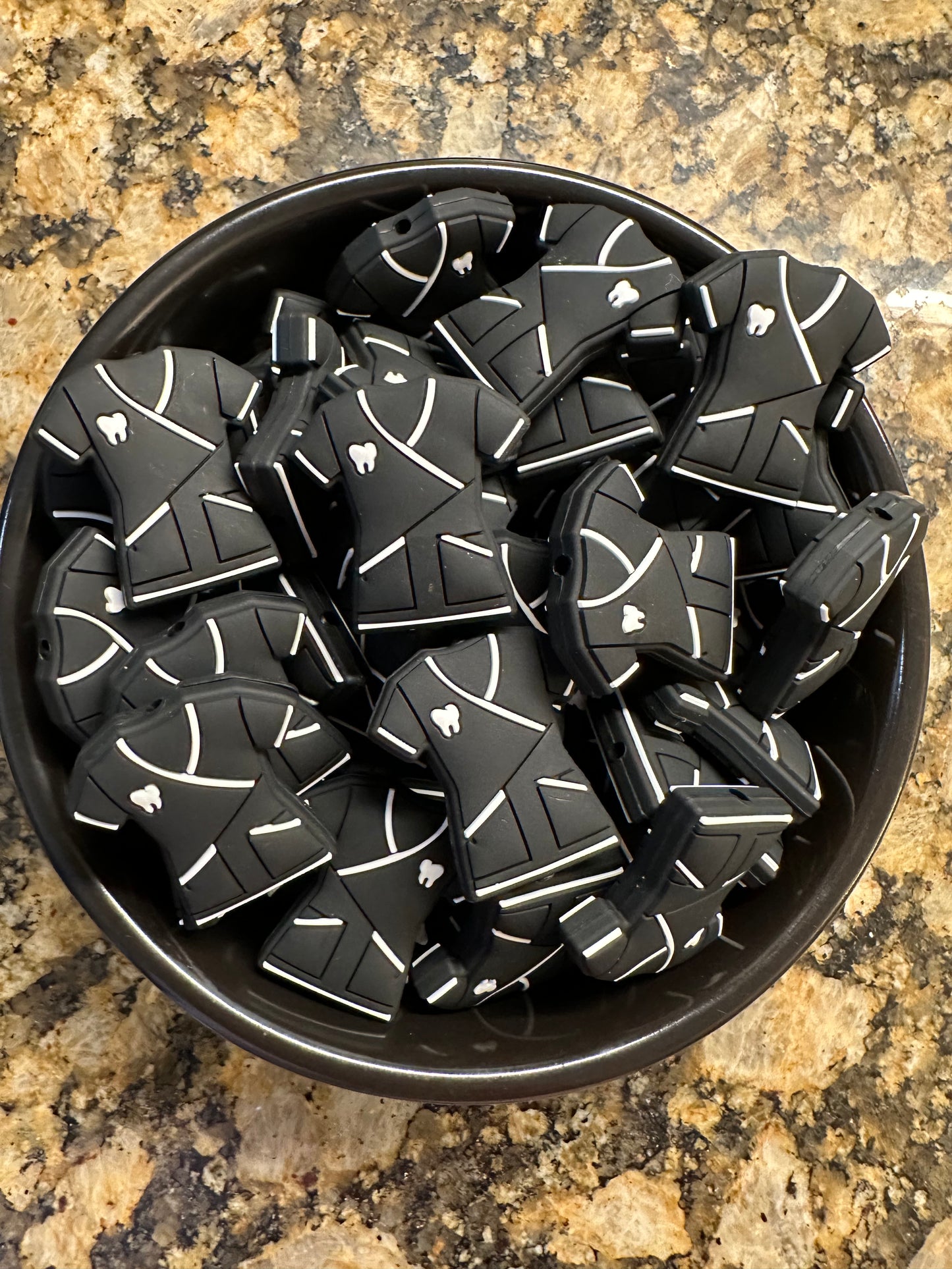 EXCLUSIVE Dental Scrub Silicone Focal (BLACK)