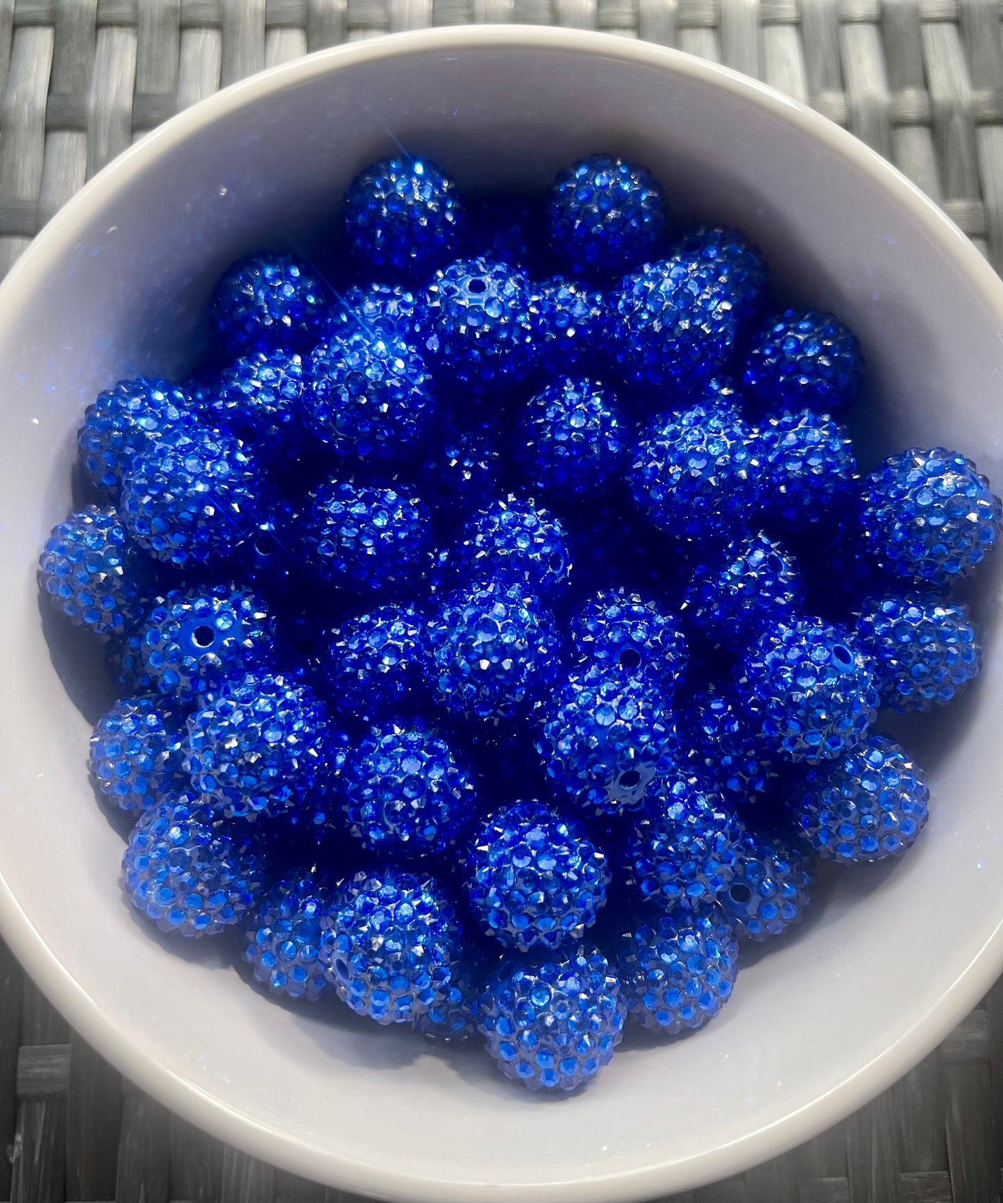 Royal Blue 20mm Rhinestone