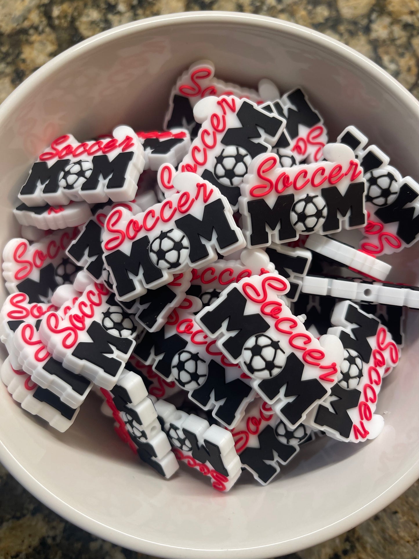 Soccer Mom Silicone Focal