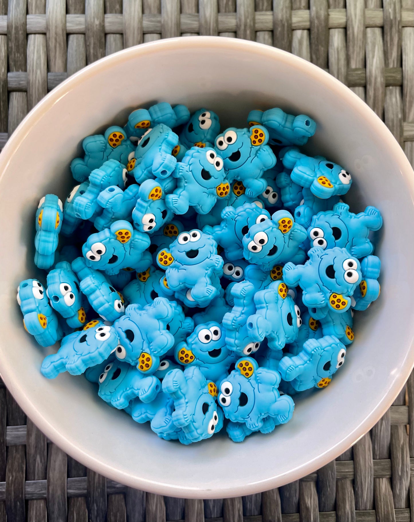 Blue Monster w/Cookie Silicone Focal