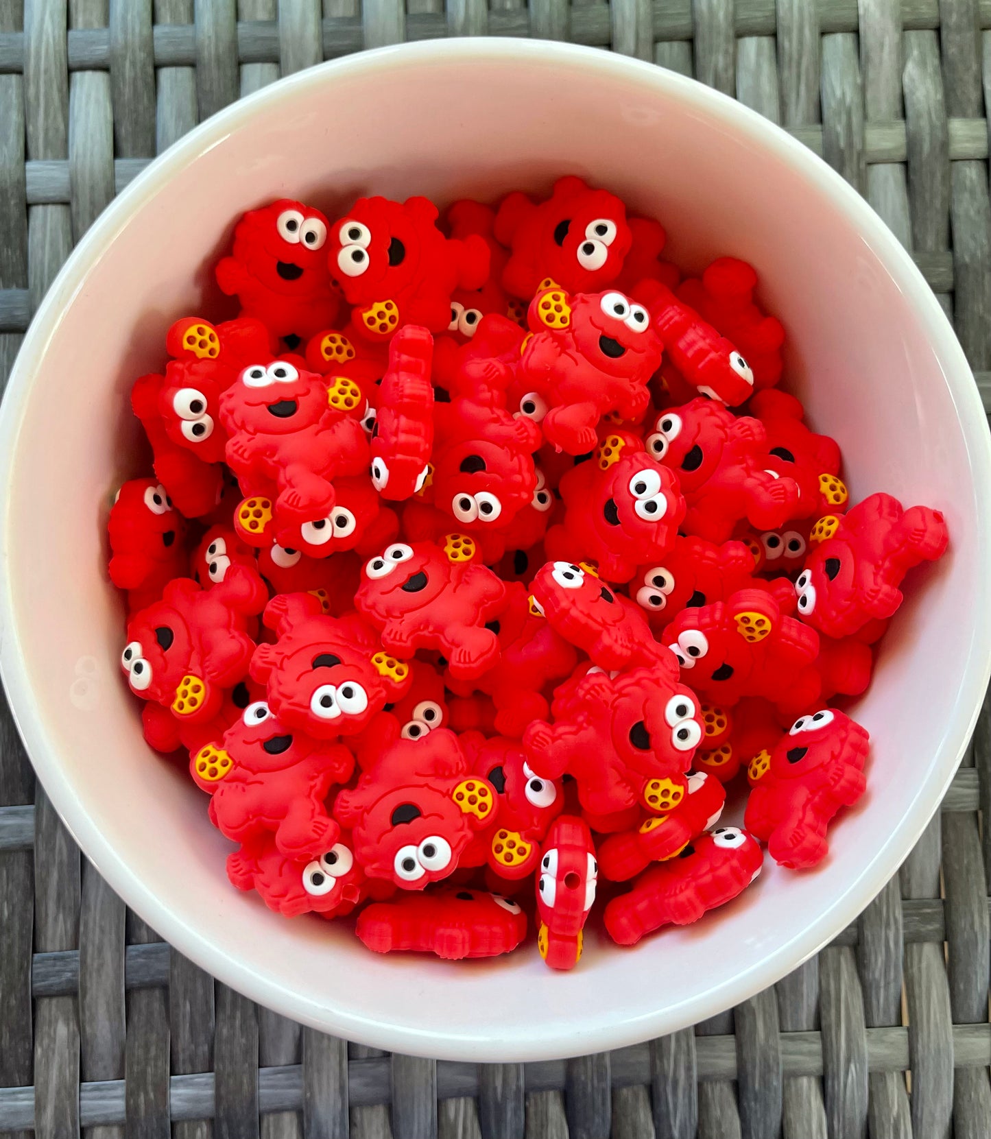 Red Monster w/Cookie Silicone Focal