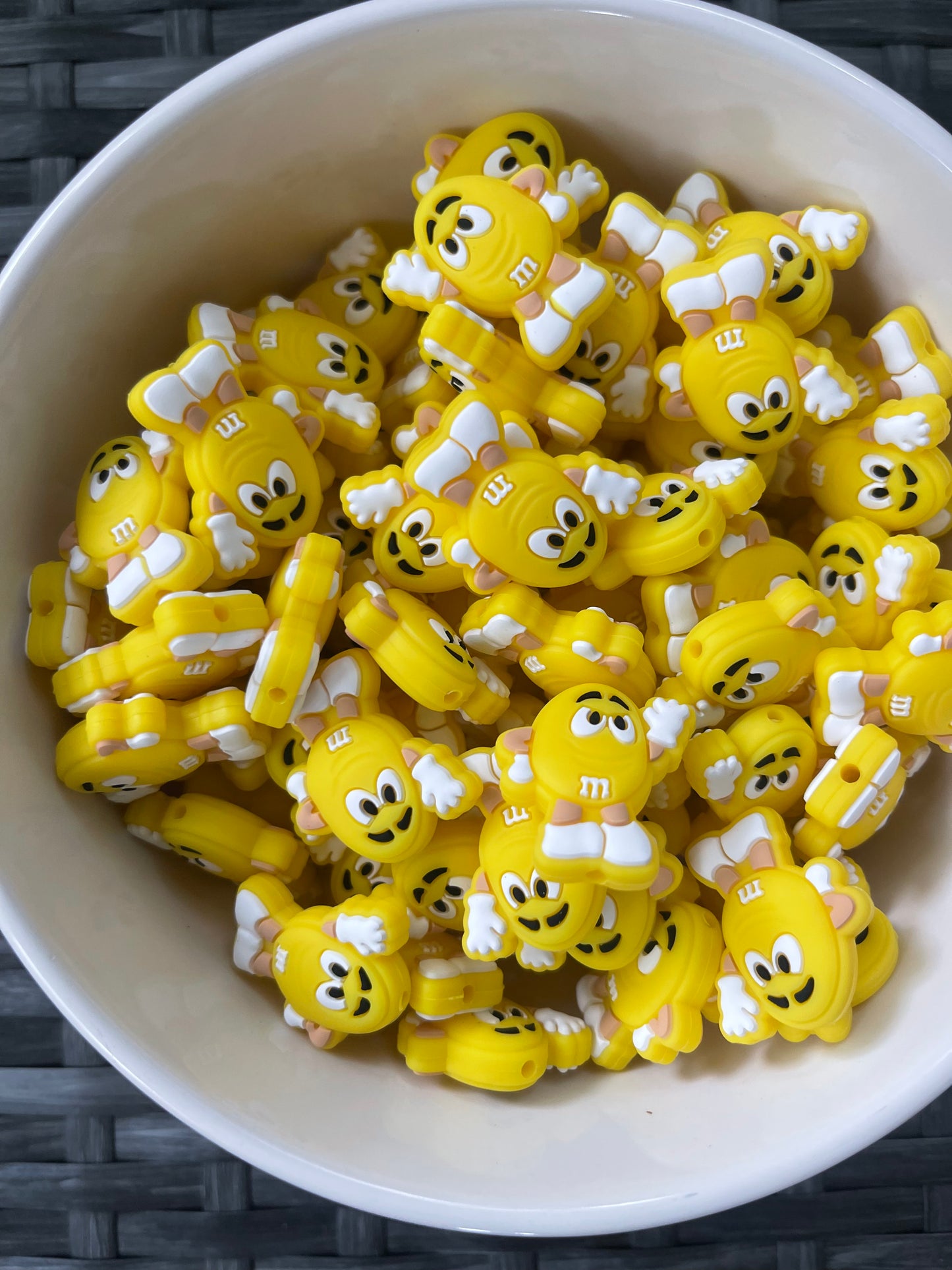 Yellow Candy M Silicone Focal