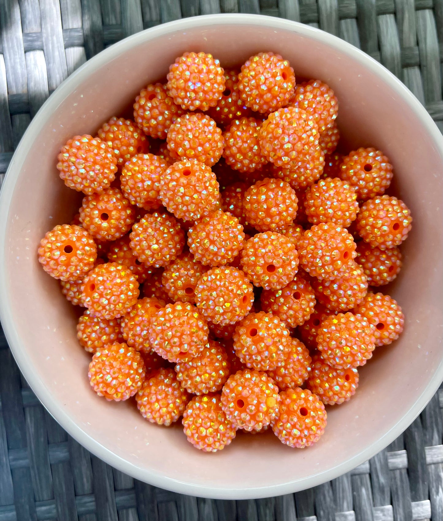 TANGERINE 20mm Rhinestone