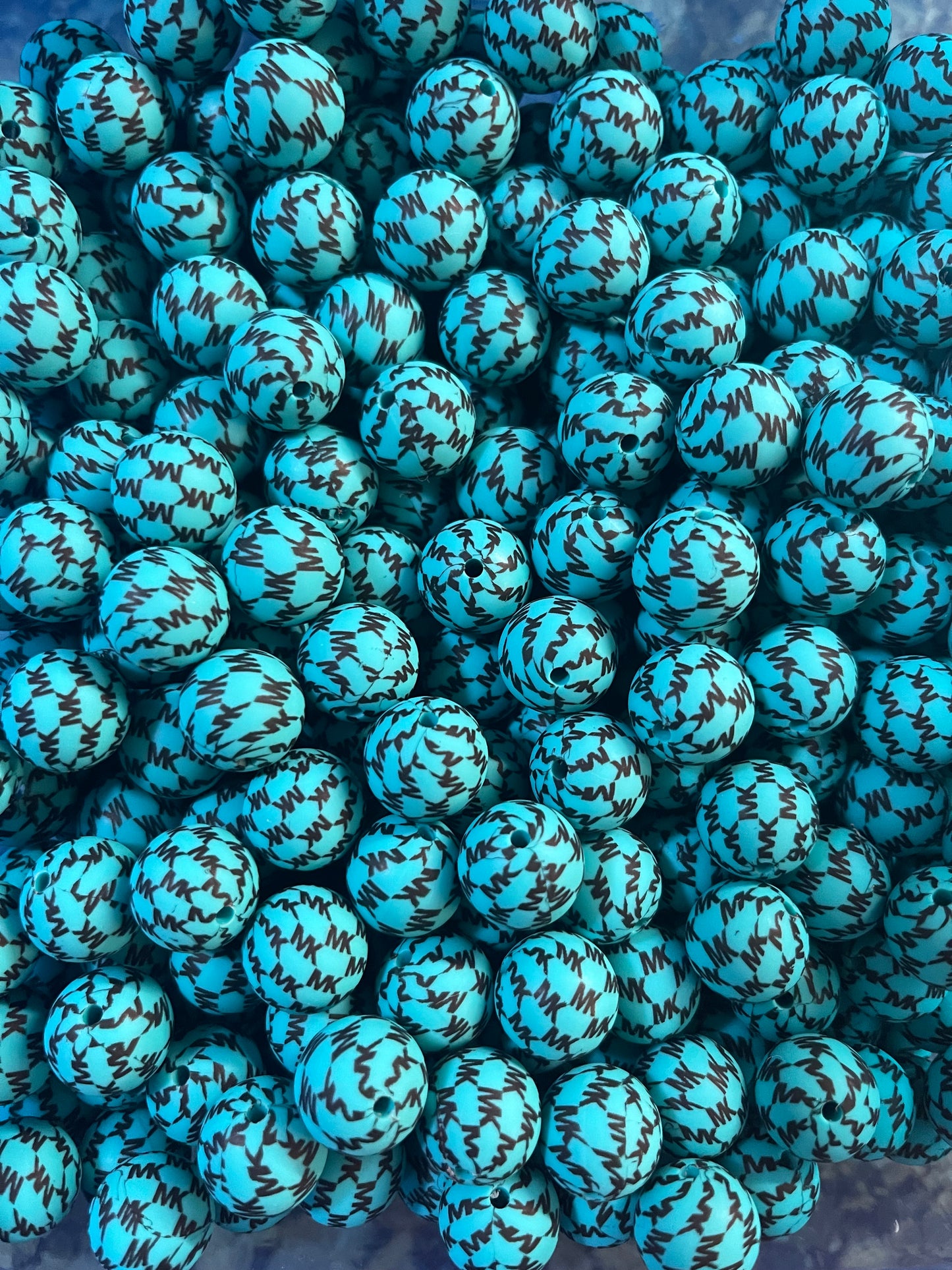 TURQUOISE MmmKay Print Silicone (15mm)