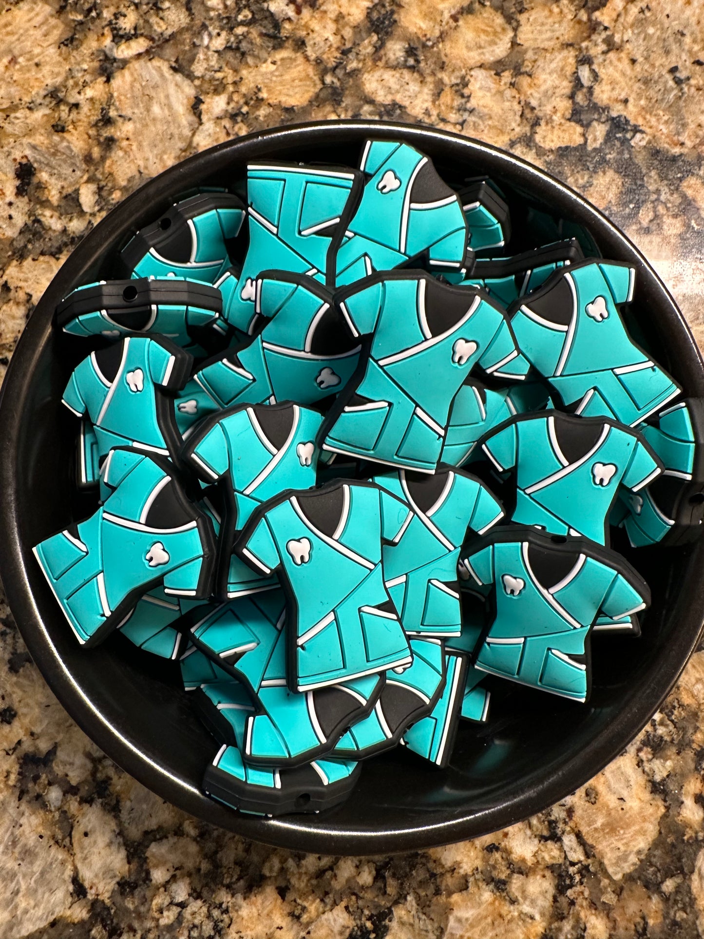 EXCLUSIVE Dental Scrub Silicone Focal (TURQUOISE)