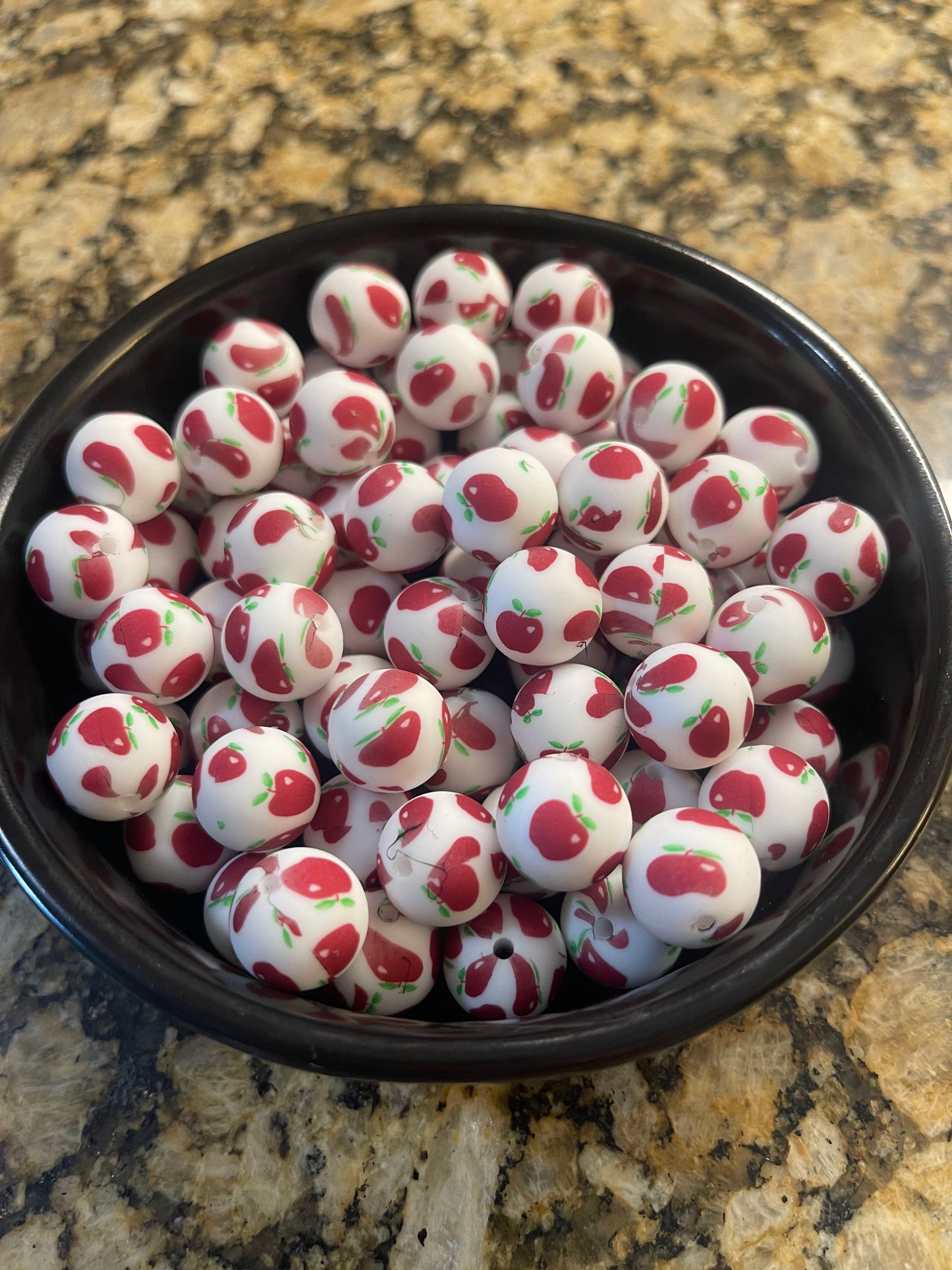 Apple Print Silicone (15mm)