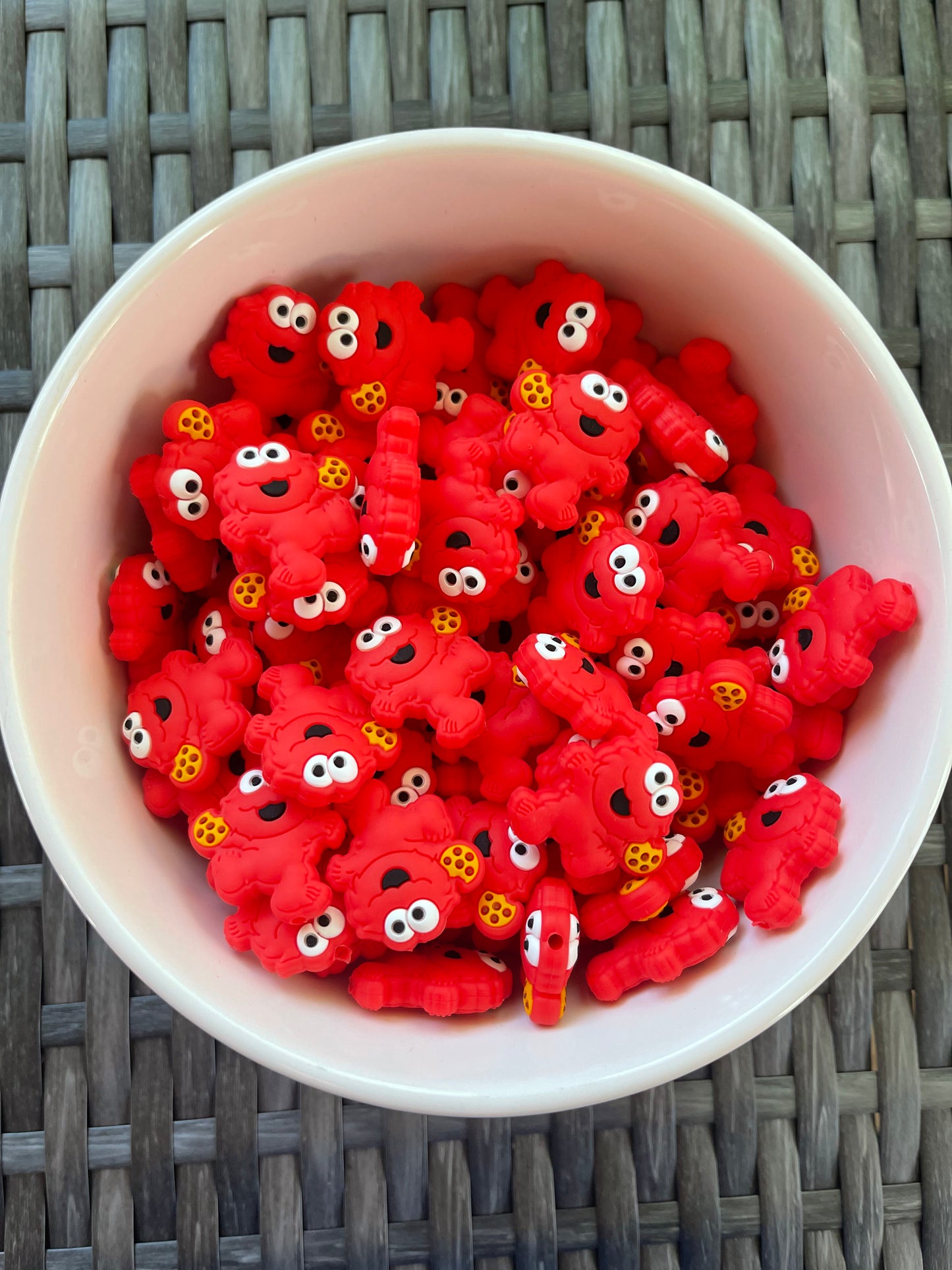 Red Monster w/Cookie Silicone Focal