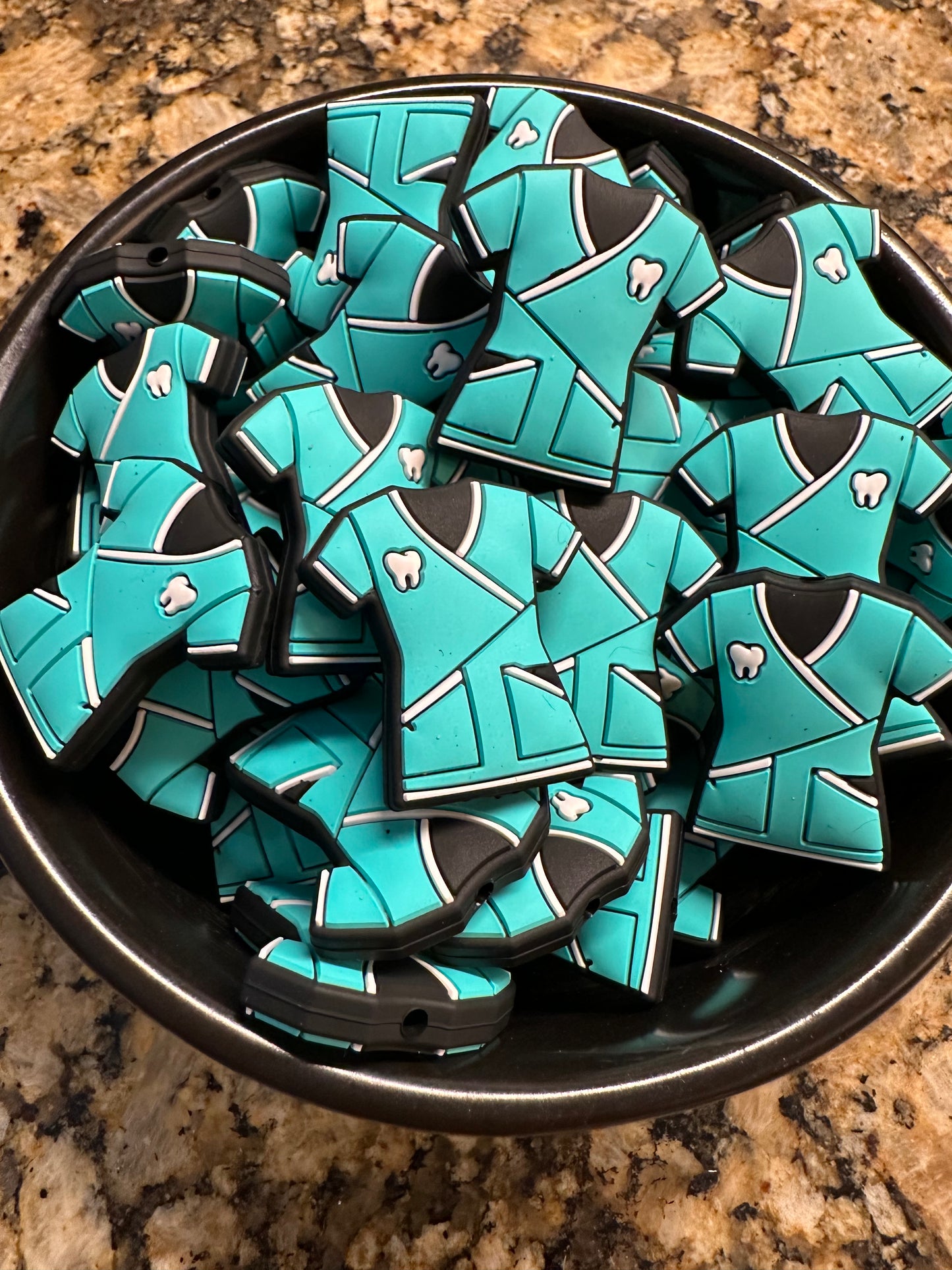 EXCLUSIVE Dental Scrub Silicone Focal (TURQUOISE)
