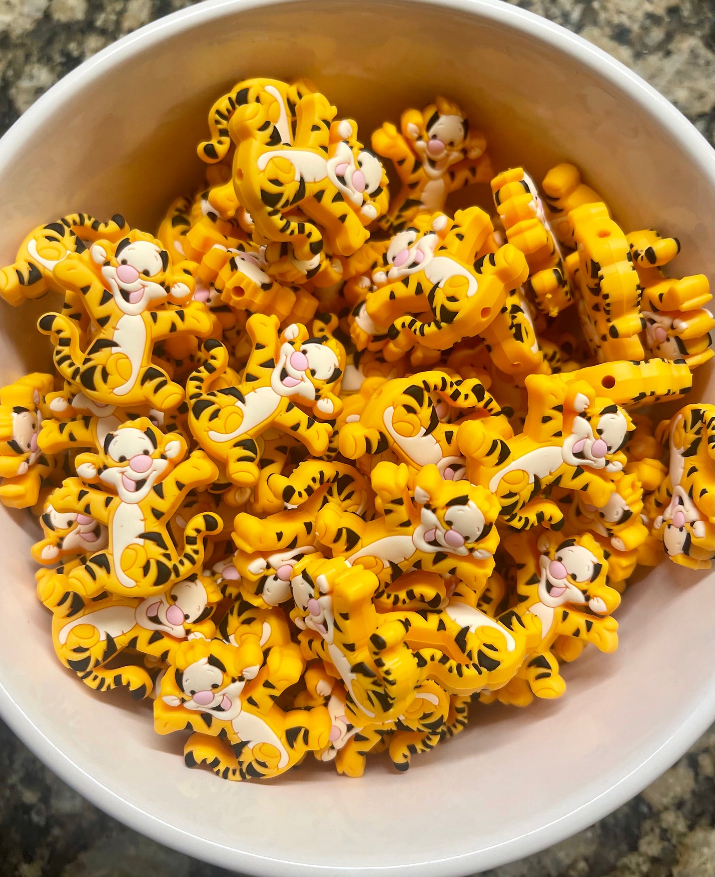 Bouncy Tiger Silicone Focal