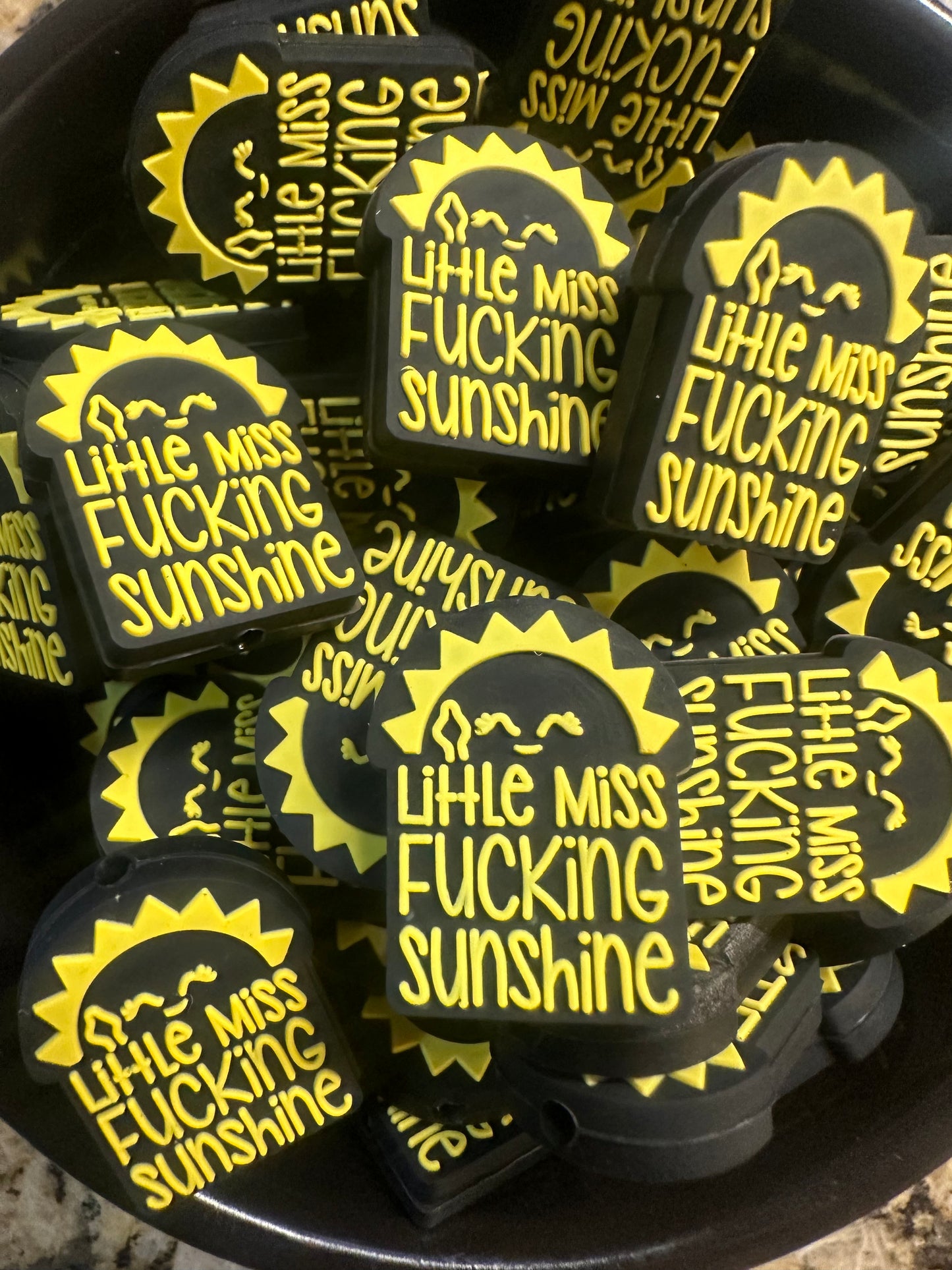 Miss F*n Sunshine Silicone Focal