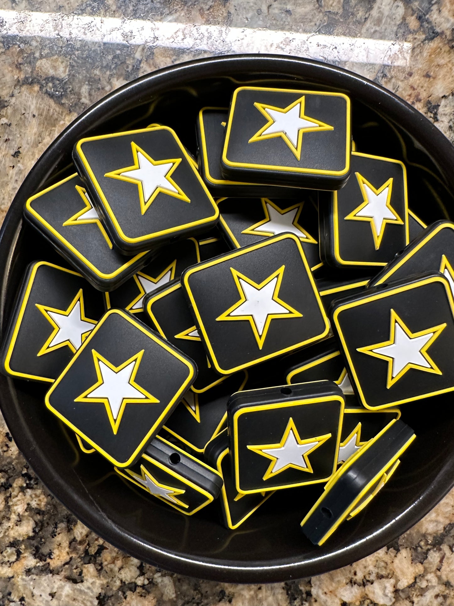 Army Star Silicone Focal