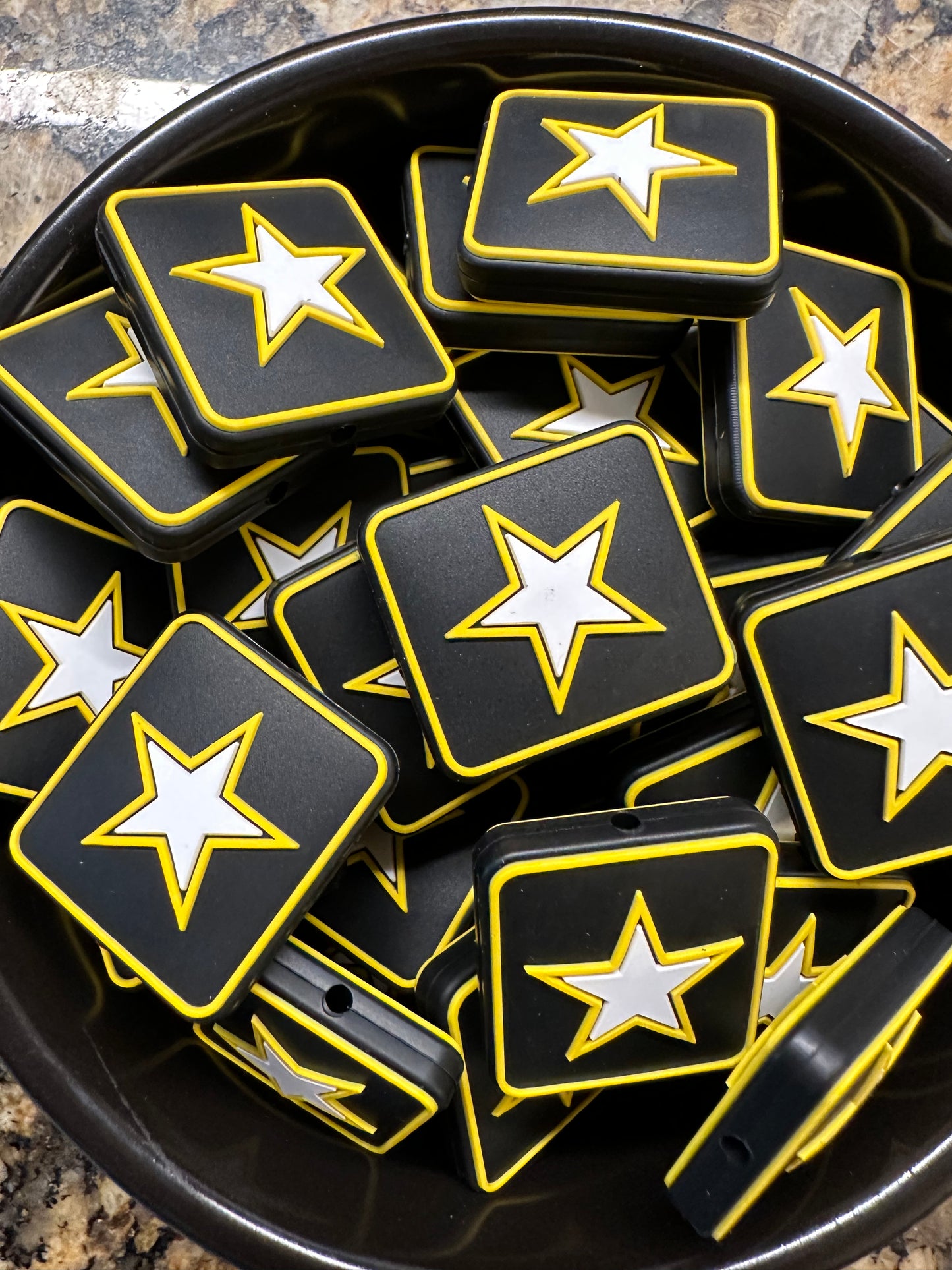 Army Star Silicone Focal