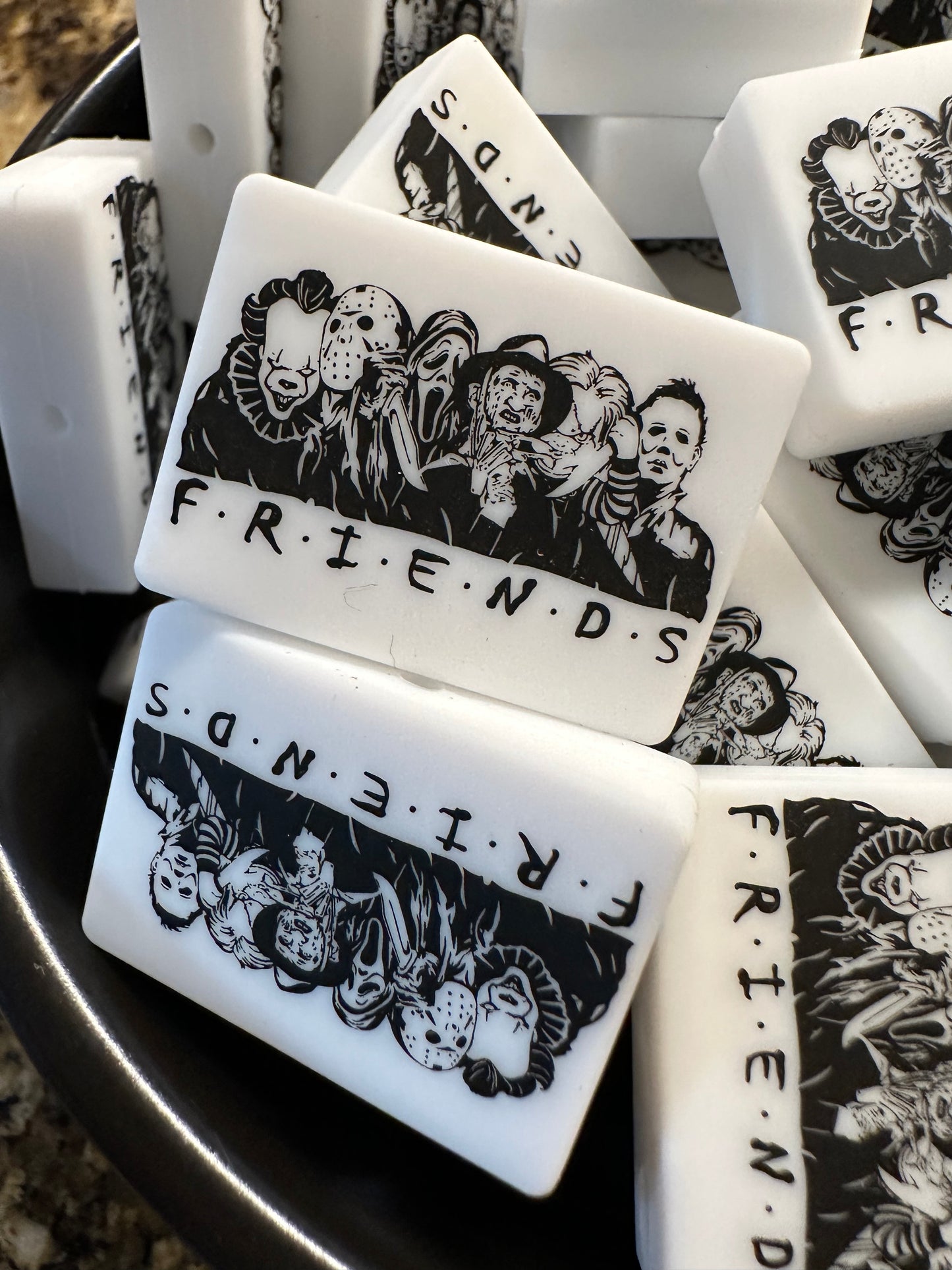 Scary Friends Silicone Focal