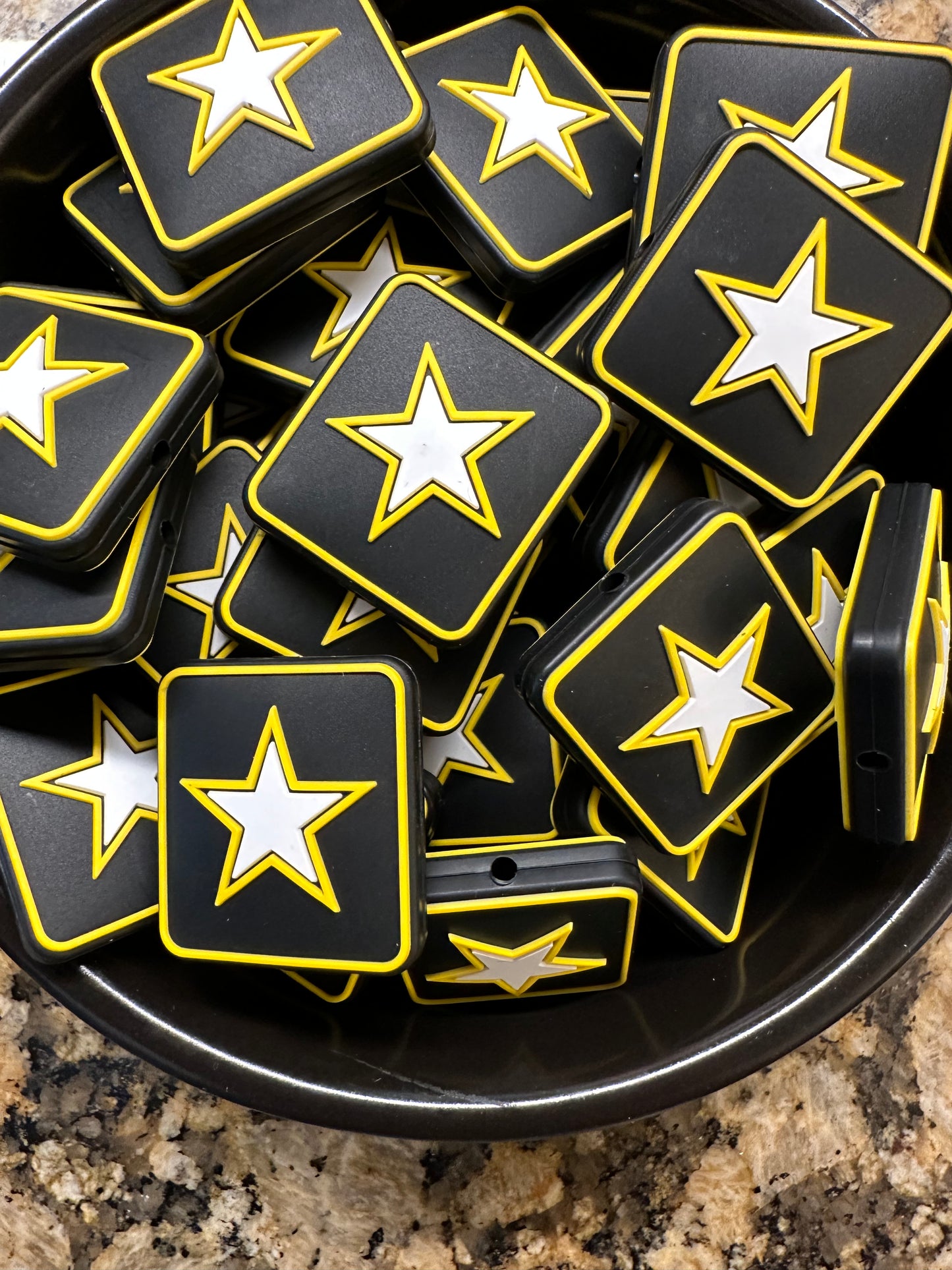 Army Star Silicone Focal