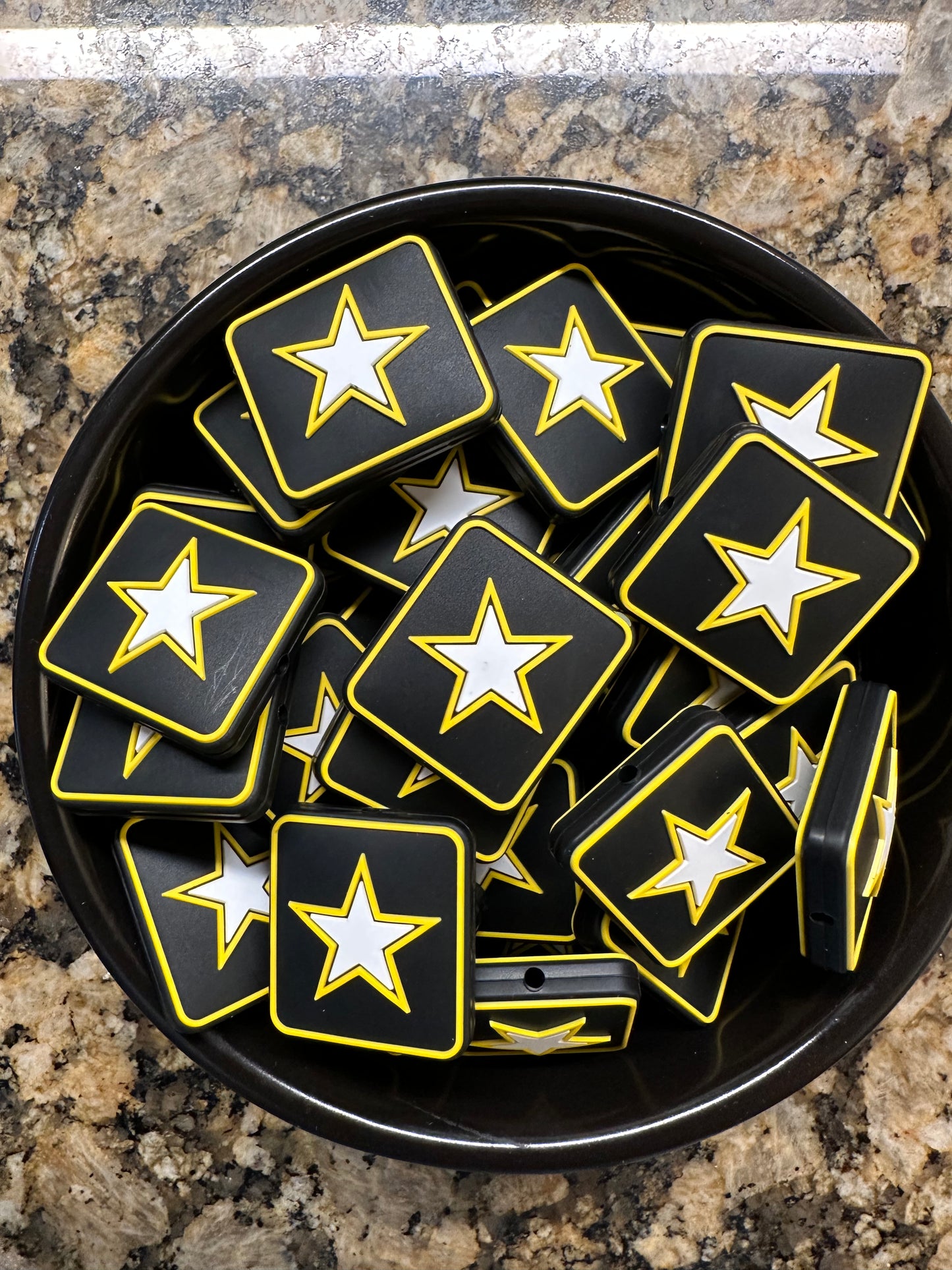 Army Star Silicone Focal