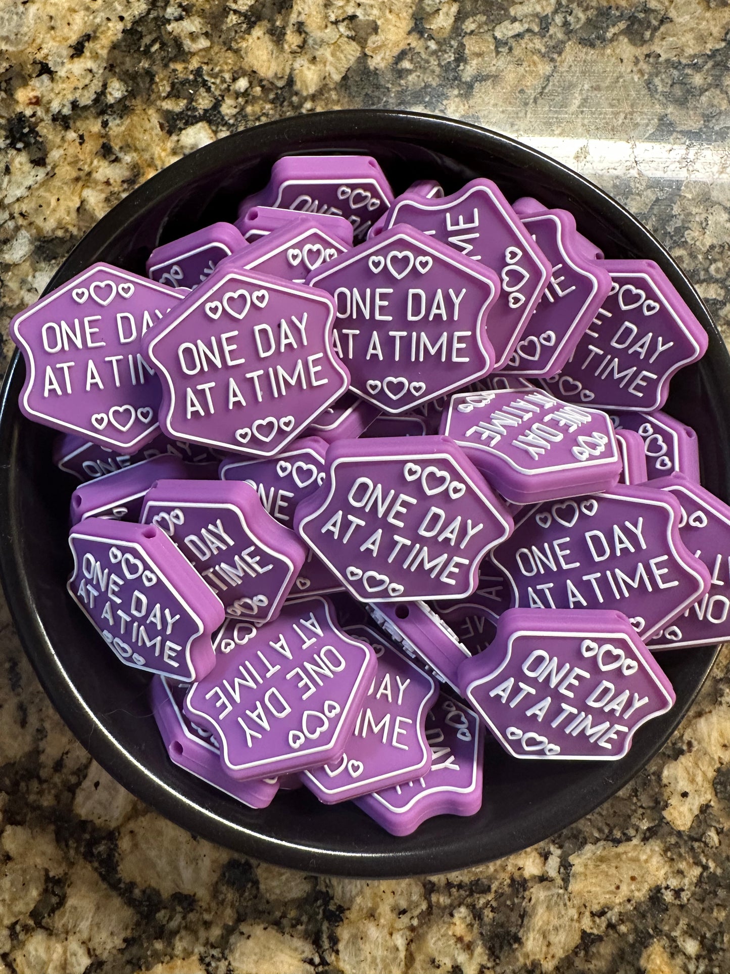 EXCLUSIVE One Day At A Time Silicone Focal (PURPLE)