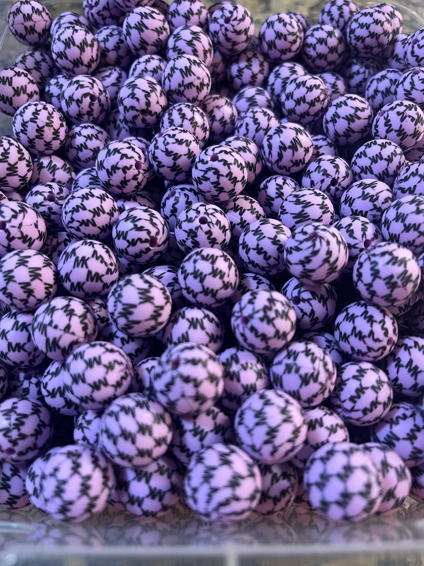 PURPLE MmmKay Print Silicone (15mm)