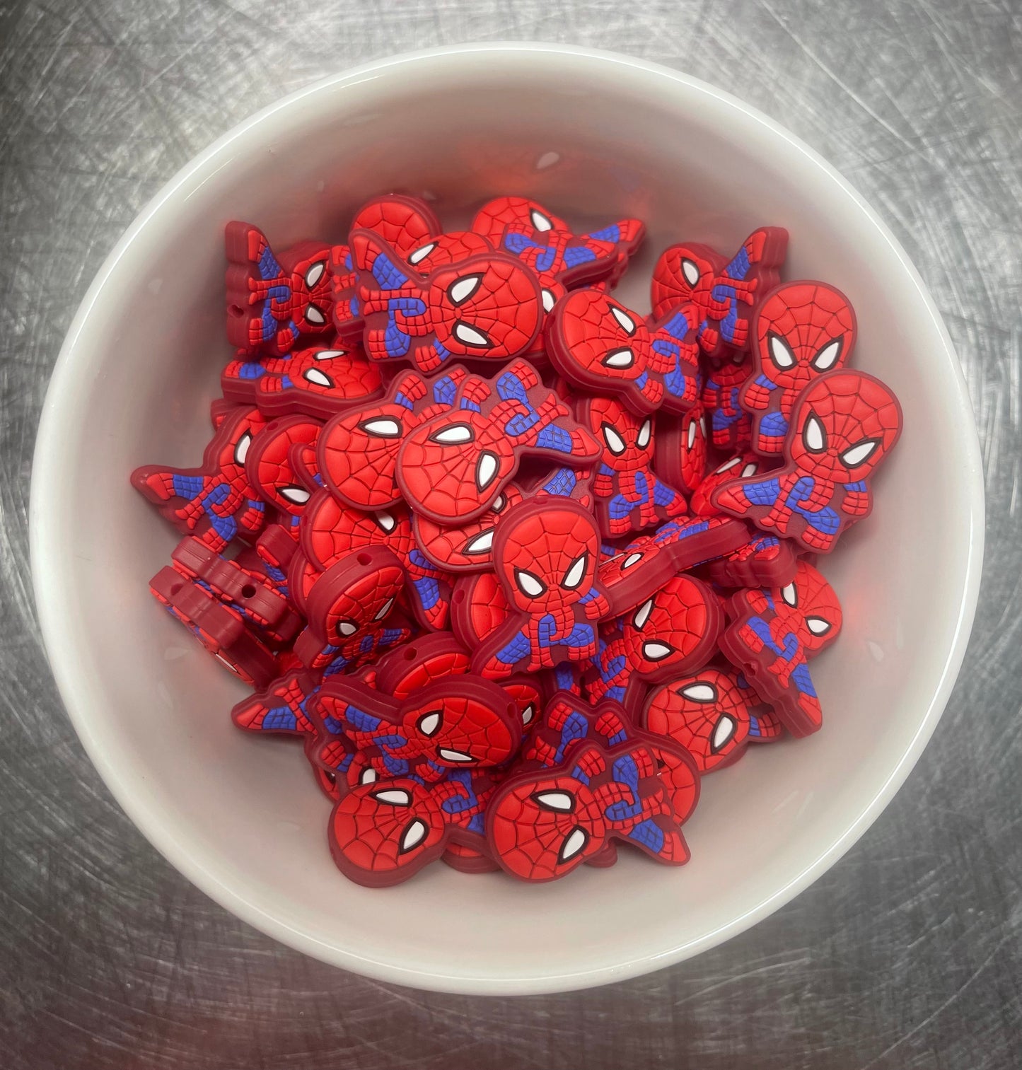 SpiderBoy#2 Silicone Focal Bead