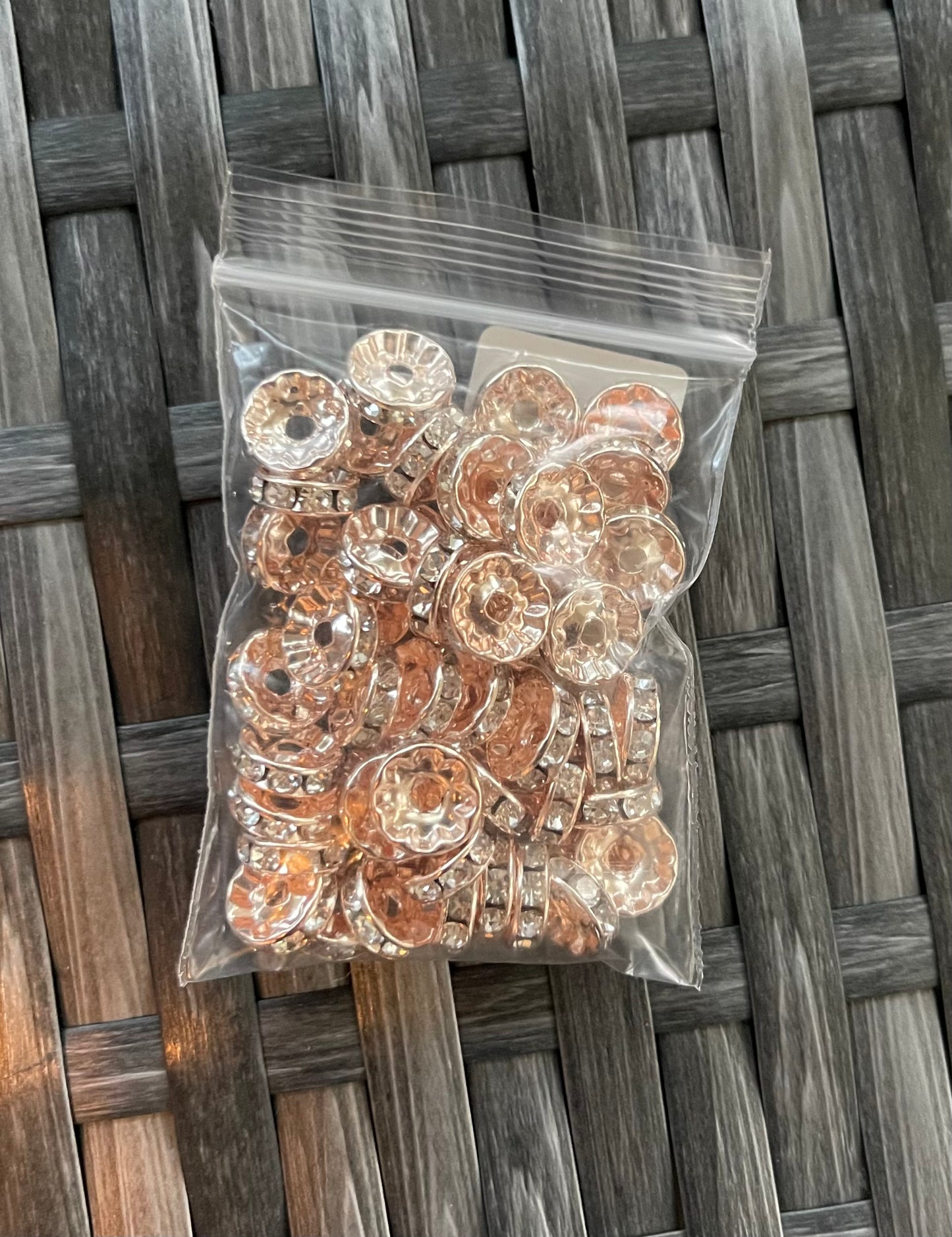 (10mm) ROSE GOLD Spacer (10pk)