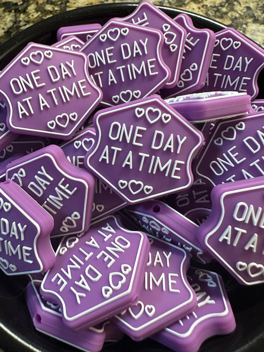 EXCLUSIVE One Day At A Time Silicone Focal (PURPLE)