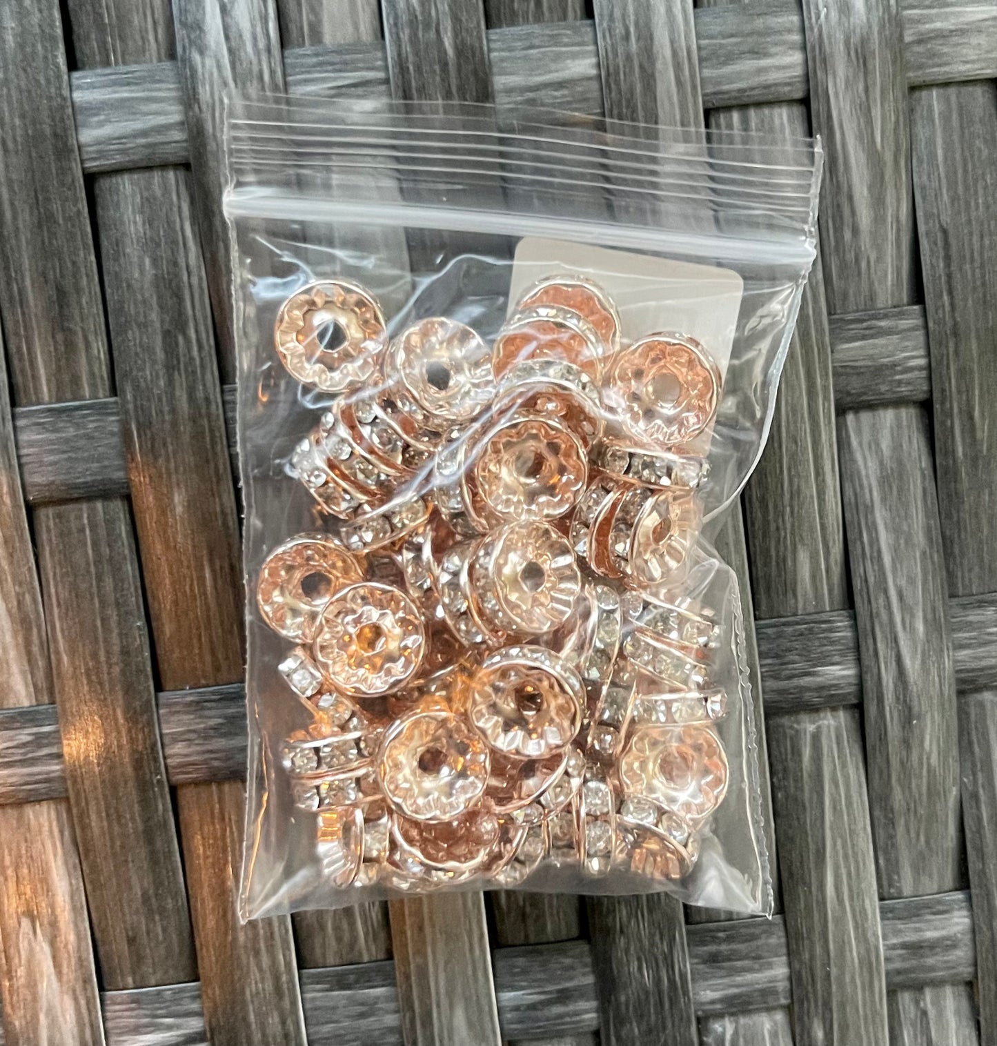 (10mm) ROSE GOLD Spacer (10pk)