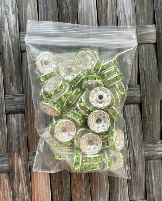 (10mm) GREEN Spacer (10pk)